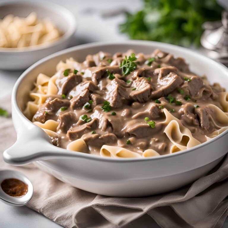 Beef Stroganoff