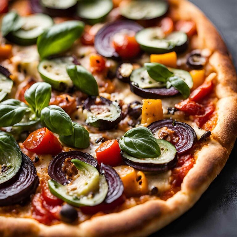 Roasted Vegetable Pizza